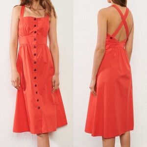 Ba&sh Robe Cybelle Dress Red